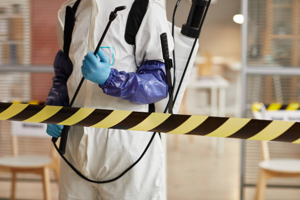 Professional Biohazard technician working in Burlington, NJ
